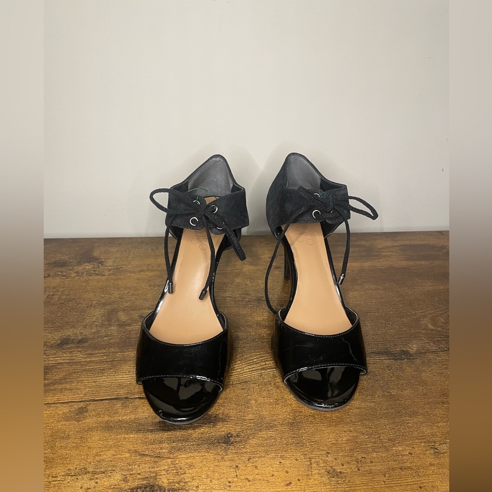 Franco Sarto Dawson Sandal. Black. Size 7